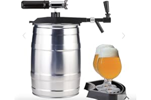 WECOMATIC ich-zapfe Robinet Profi avec CO2 Automatique pour fût de fête de 5 litres