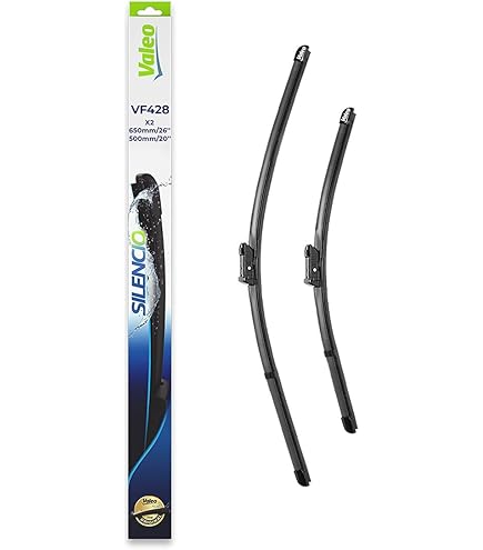 VALEO Silencio Ruitenwisserblad VA310-572310 - lengte voorkant: 600 mm / 500 mm - hoeveelheid set 2 stuks - bestuurderszijde in het voertuig: links