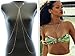 Produktbild Schmuck Damen Körperkette DAY.LIN Fashion Double Cross Metall Körper Kette Bikini Bauch Harness Halskette