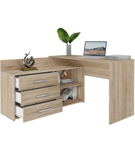 Hoekbureau CAD Entrada Classic in hoogte instelbaar