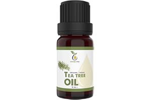 NATURA PUR Olejek z Drzewa Herbacianego 10ml - 100% organiczny olejek eteryczny z Australii, wegański - Olejek do dyfuzora