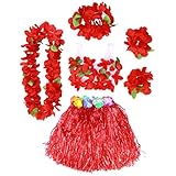 Hermosas y coloridas pulseras, collar, sujetador y diadema. Decora a tus chicas en la fiesta.