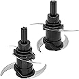2 Pack Blade Replacement for Ninja Professional Chopper [NJ1002UKBK] Stackable 200W, Ninja Mini Food Processor Accessories