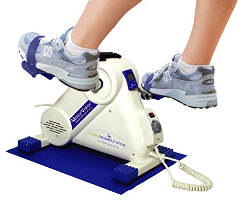 NEU – MotorVator Twin Drive Plus – von Total Rehabilitation – Motorisierter Mini-Heimtrainer – Einfaches, geräuscharmes Workout auf jedem Stuhl – Trainingsmaschine zur Stärkung der Arm- und Beinmuskeln & Bänder, Linderung von Gelenksschmerzen, Verbesserung der Gelenkigkeit & Förderung der Durchblutung – LCD-Display & Geschwindigkeitskontrolle für sanftes Training – Pedaltrainer der höchsten Qualität – Einfacher Transport, leichtes Design – Vormontiert für zu Hause oder in Kliniken. - 2