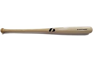 BARNETT BB-12 - Bate de béisbol en madera (marrón oscuro)