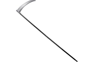 Spooktacular Creations 150cm Halloween Sense Scythe Sensenmann, Kostüm Horror Sichel Grim Reaper, Variable Länge Sebel Gothic, Zerlegbar, Party Cosplay