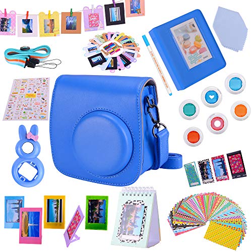 Famall Instax Mini 9 Bundle d'accessoires pour caméra pour FujiFilm Instax Mini 9 8 8+ avec boîtie Famall Instax Mini 9 Bundle d'accessoires pour caméra pour FujiFilm Instax Mini 9 8 8+ avec boîtie