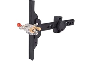 KURUGEILI Archery Recurve Bow Sight T Shape Adjustable Bowsight with Tools Accessories for Recurve Bow Target Youth Practice Beginners for R/L Hand