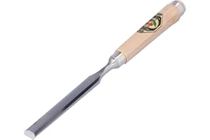 "KIRSCHEN" Werkzeuge 1001016 | hochwertige Stechbeitel mit Weißbuchenheft, handgeschmiedet in Deutschland - 16mm