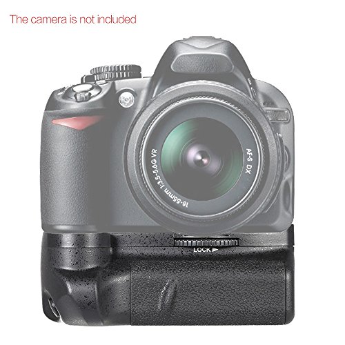 Andoer Batterie Vertical Holder Grip pour Nikon D3100 D3200 D3300 DSLR     