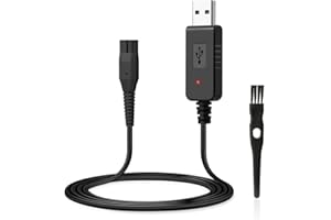 Charger for Philips Oneblade QP2520,Lenink 4.3V A00390 USB Charging Lead Replacement Power Cord for Philips Norelco One Blade QP2520,QP2620,QG3320,RQ320,RQ328,RQ330,RQ331 Shaver