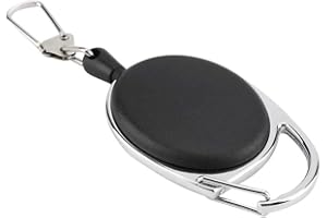 Vbestlife Fly Fishing Zinger Retractor pour Gear Tools Holder Fishing Retractable Keeper