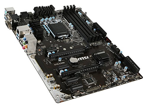 MSI Z170-A Pro - Placa Base (zócalo LGA 1151, DDR4-3200(OC), 1 x Turbo M.2 32 GB/s, 6 x SATA 6 GB/s, 1, USB 3.1)