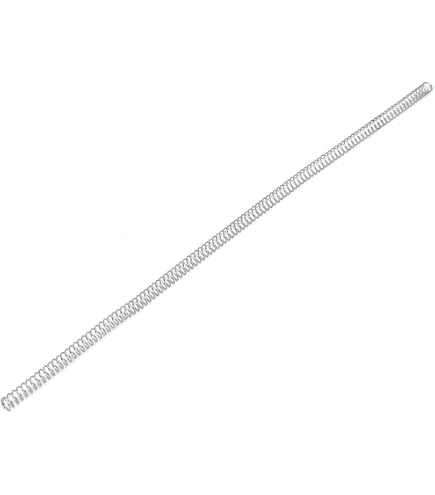 Sourcing Map Ressort De Compression 0.8mmx7mmx305mm 304 Acier Inoxydable Argenté - Lot De 2