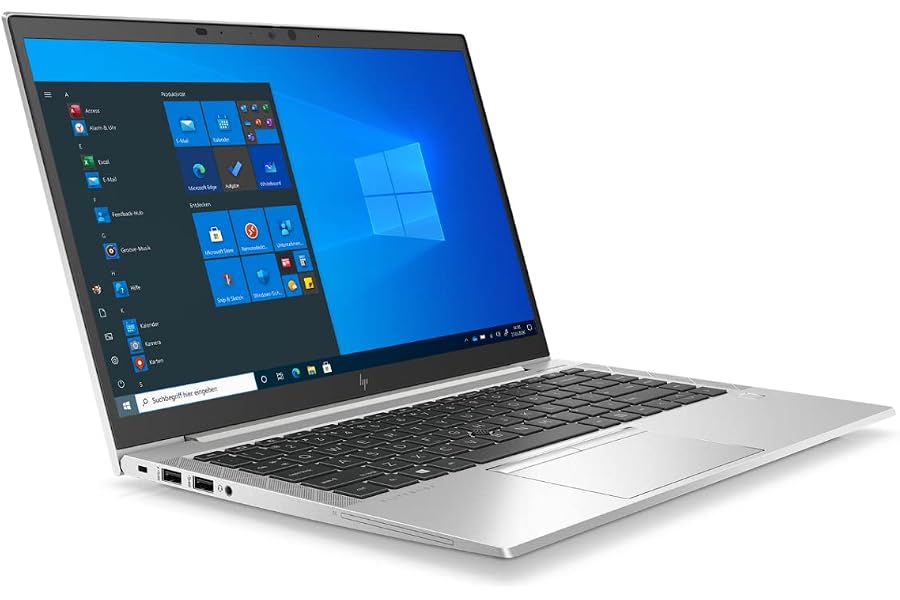 HP EliteBook 840 G7 14 Zoll 1920x1080 Full HD Intel Core i5 10210U 256GB SSD Festplatte 16GB Speicher Windows 11 Pro 4G LTE Webcam Notebook Laptop (Generalüberholt)