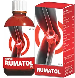 Ujwala Ayurvedashram Rumatol Muscle and Knee Pain Relief Oil-50ml