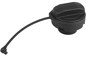 Topzon Benzin Diesel Tankdeckel Tankdeckel für Golf Jetta Passat Skoda Seat 1J0201550A, Kunststoff, schwarz
