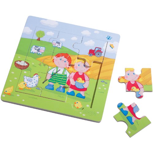 Preisvergleich Produktbild Haba 5579 Entdecker Puzzle Bauernhof [Spielzeug] [Spielzeug] [Spielzeug]