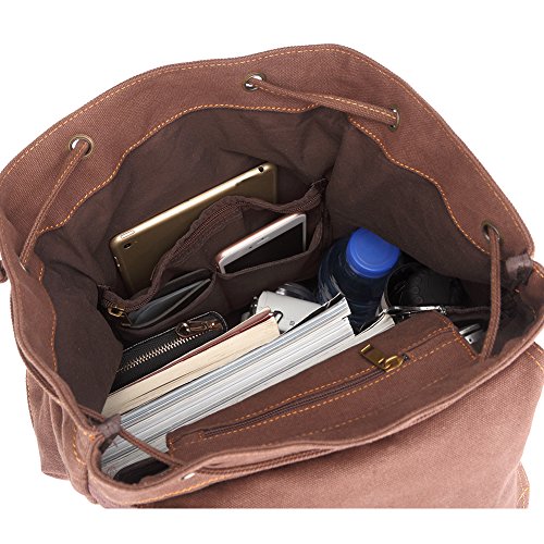 Bluboon Unisex Lederrucksack - 4