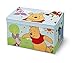 Disney Winnie the Pooh Collapsible Fabric Toy Box (Blue)