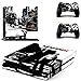 Produktbild Playstation 4 + 2 Controller Aufkleber Schutzfolie Set - Mafia III /PS4