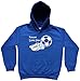 Hat-Trick Designs Millwall Football Baby/Kids/Childrens Hoodie Sweatshirt-5-6Yrs-Royal Blue-Future Star-Unisex Gift