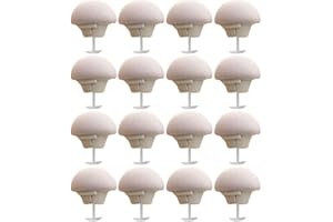 SMELEYOU Clips de Fixation de Couette 16 pièces, Boucle de Fixation antidérapante en Forme de Champignon, épingles de Couverture de Couette de Support de Fixation de Couette de Chambre, Gris