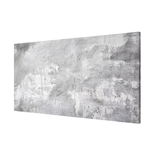 Apalis Magnettafel – Shabby Betonoptik – Memoboard Quer 37cm x 78cm Größe HxB:37cm x 78cm - 3