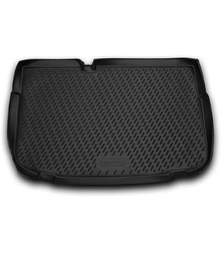 Tapis Coffre Citroën C3 2002-2009 - Noir, Antidérapant, Bord Haut, Protection Animaux Et Saletés