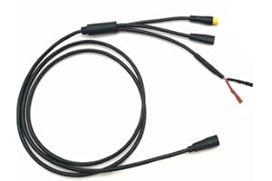 EBIKEFANS Cavo di montaggio 1T3 EB-BUS per Bafang M500 M510 M600 M620 M800 CAN Protocollo Motore Mid-drive con display 6V Luci Thumb Throttle Connector