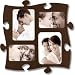 Produktbild Puzzle Galerie, 2 mal 10x15 / 13x18cm - braun