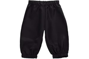 BPURB Disfraz Colonial Medieval para niños del Siglo XVIII Colonial para niños Pantalones coloniales para niños Pantalones Tamaño 7 8 10 12 14 16
