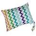 Waterproof Resuable Wet Dry Baby Diaper Bag Organizer Pouch with Dual Zipper Rainbow