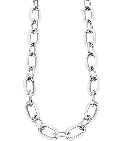 LOTUS STYLE Collar Mujer Con Gargantilla Acero Inoxidable - Colgante De Acabado Brillo - Resistente Al Agua LS2342-1/1 - Choker - Regalo De Cumpleaños, Aniversario, San Valentín, Madre Y Más