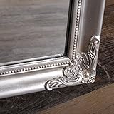 Standspiegel BAROCK Silber ANTIK SPIEGEL MIT STÄNDER HOLZRAHMEN Domingo 160x40cm - 6
