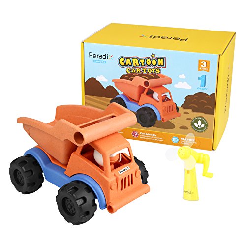 Pull Back Cars Push and Go Car Mini Construction Die Cast Vehicles and Raced Dump Truck Car Pretend Play Toy Model Kit Set (Truck)