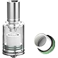 Mr Bald II Wax Dry Herb Tank Atomizer Ceramic Coil Flat Heat Chamber For 510 Thread ModCeramic Wickless Vaporizer Tank Fast Heating Starter Kit No Nicotine