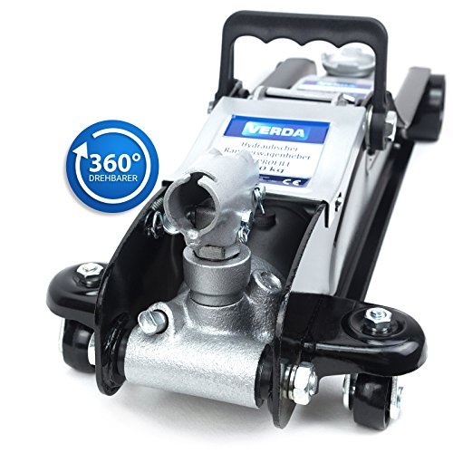 Wagenheber 2,5 T Rangierwagenheber Tief Hubhöhe 80mm-365mm VERDA SN3252 - 5