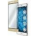 Price comparison product image PhoneNatic 1 Pack Tempered Glass compatible with P9 Plus - Protection Film clear full screen gold