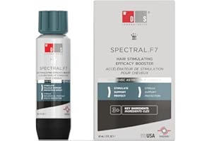 Spectral.F7 Hair Serum Booster para hombres y mujeres de DS Laboratories - Apoya el crecimiento del cabello, adelgazamiento del cabello inducido por el estrés (60 ml)