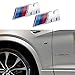 Produktbild Appson 2 Pcs M Performance Sport Legierung Badge Auto Emblem Aufkleber für BMW Universal StaubbeuteI X 2