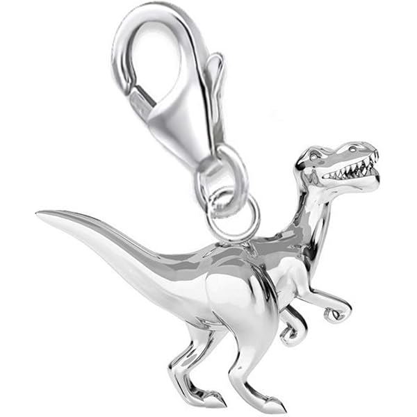 NKlaus Damen-Charm Anhänger Hund Aus 925 Silber – 20x14 Mm, Mit Karabiner Für Bettelarmband | Geschenkidee