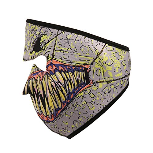 Preisvergleich Produktbild Pairkal Ski Bedrucktes Multifunktionstuch Face Shield 5 Typ Sturmhaube Bandana Halstuch Kopftuch Atmungsaktiv Tiersmaske Gesichtsmaske Halstuch Ski Motorrad Paintball Halloween Maske