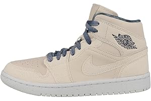 Nike Air Jordan 1 Mid (GS), Chaussures de Basketball Homme