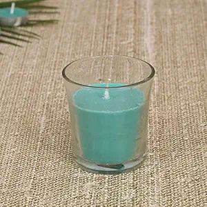 Home Centre Candle with Glass Jar, 1 Piece, Blueberry