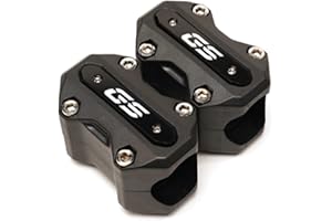KBUYS Motorschutzbügel Sturzbügelschutz kompatibel mit BMW R1250GS R1200GS Adventure R 1250 GSA F850 Gs F750GS F650GS F850GS G310GS G310R (Color : M Black)