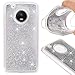 Produktbild Ouneed® Für moto G5 plus Hülle , Transparente Quicksand Glitzer bling Fall Cove Für moto G5 plus (Silber)