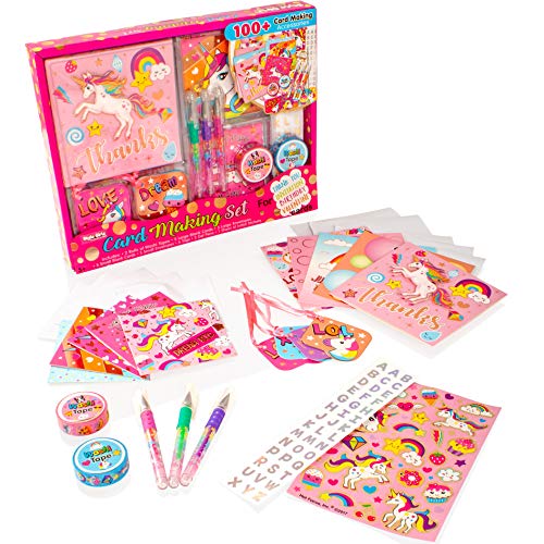 Style Girlz Unicorn Card Making Set - Kids Craft Kit - Childrens Arts and Crafts Kit For Girls