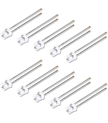 Lot De 10 Photorésistances LDR GL12528 12mm - Neuf - Pour Projets électroniques