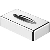 blomus -NEXIO- Kleenexbox aus poliertem Edelstahl, Kosmetiktuchbox für